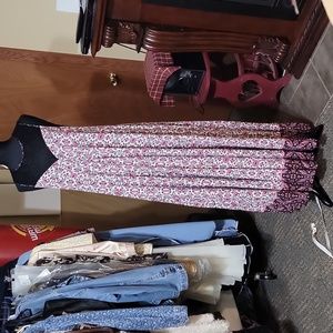 Tori floral maxi dress.